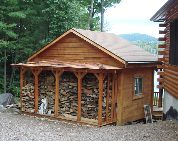 Firewood Shed Design