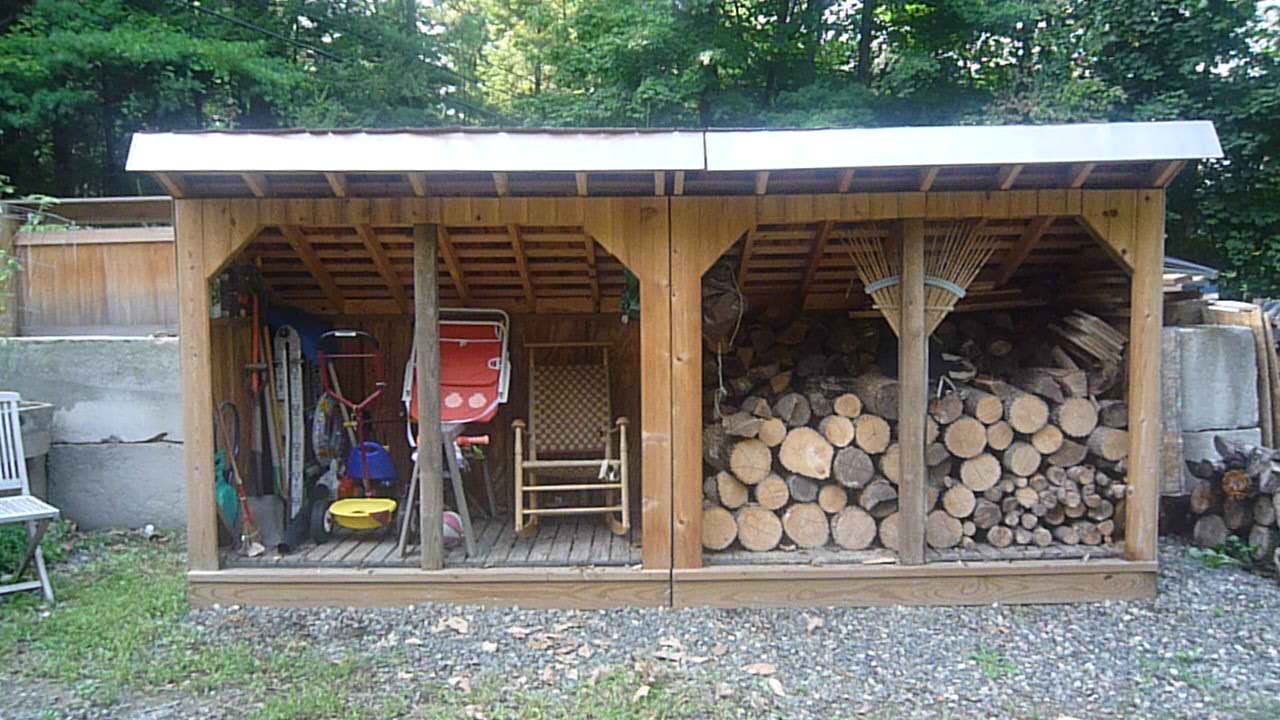 Firewood Shed Design