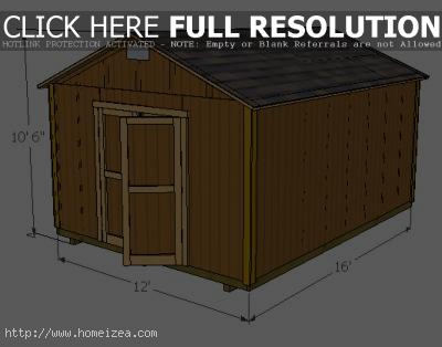Free Garden Shed Plans