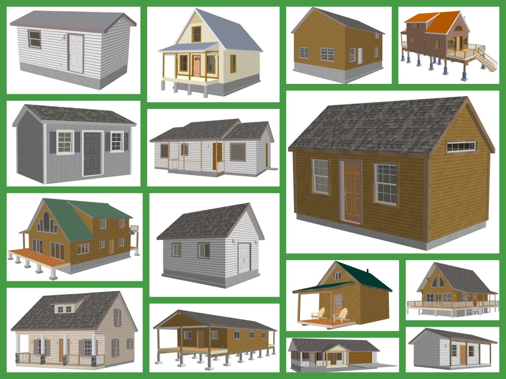 Small Cabin Shed Plans