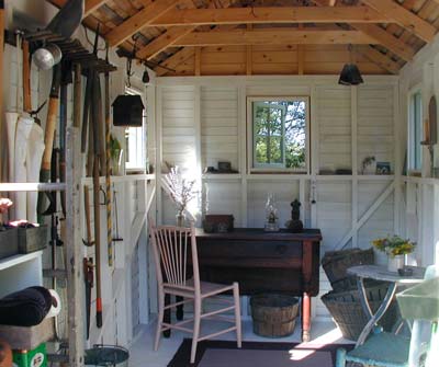  ="aligncenter" width="400" caption="Garden Shed Interior"] [/caption