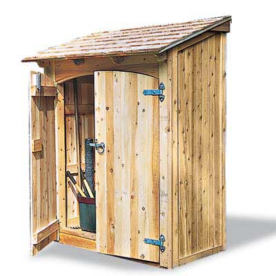 Small tool shed plans