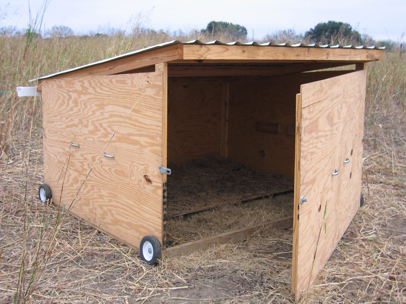 Portable Goat Shed