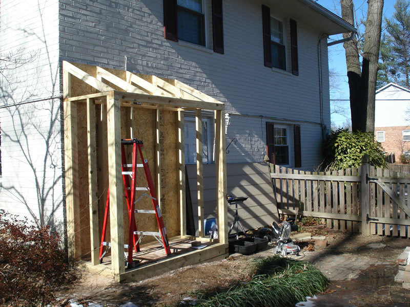 How to Build Lean to Shed