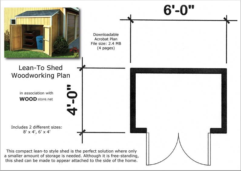 Lean To Shed Designs