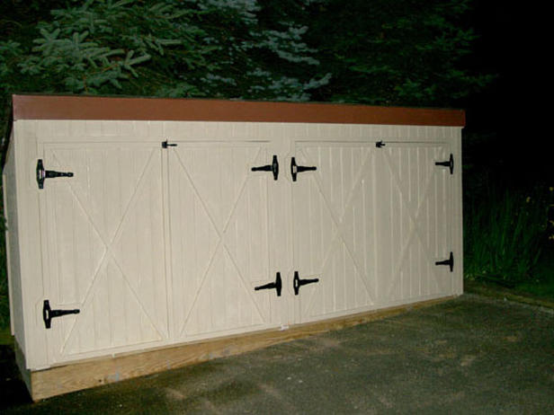 Simple And Easy Steps To Build a Garbage Storage Shed ...