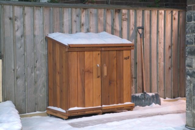 Outdoor Garbage Shed