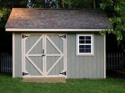 Backyard Shed Plans – Saltbox Roof Style Shed | Shed ...