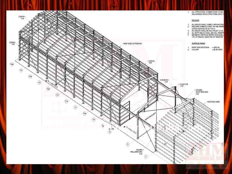 Shed Foundations, a Part of the Drawing Package | Shed Blueprints