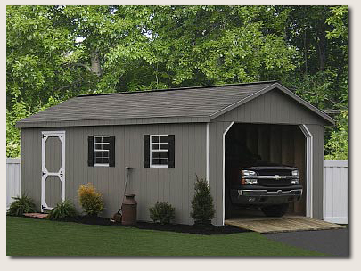 How to Change Large Shed Plans to Include A Shed Garage ...