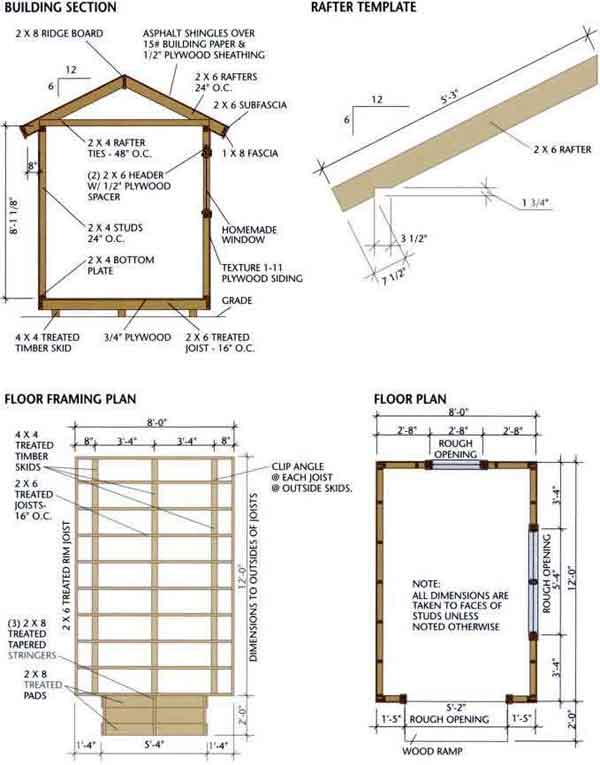 Shed Plan