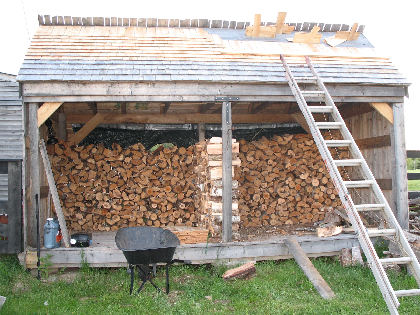 Wood Storage Sheds