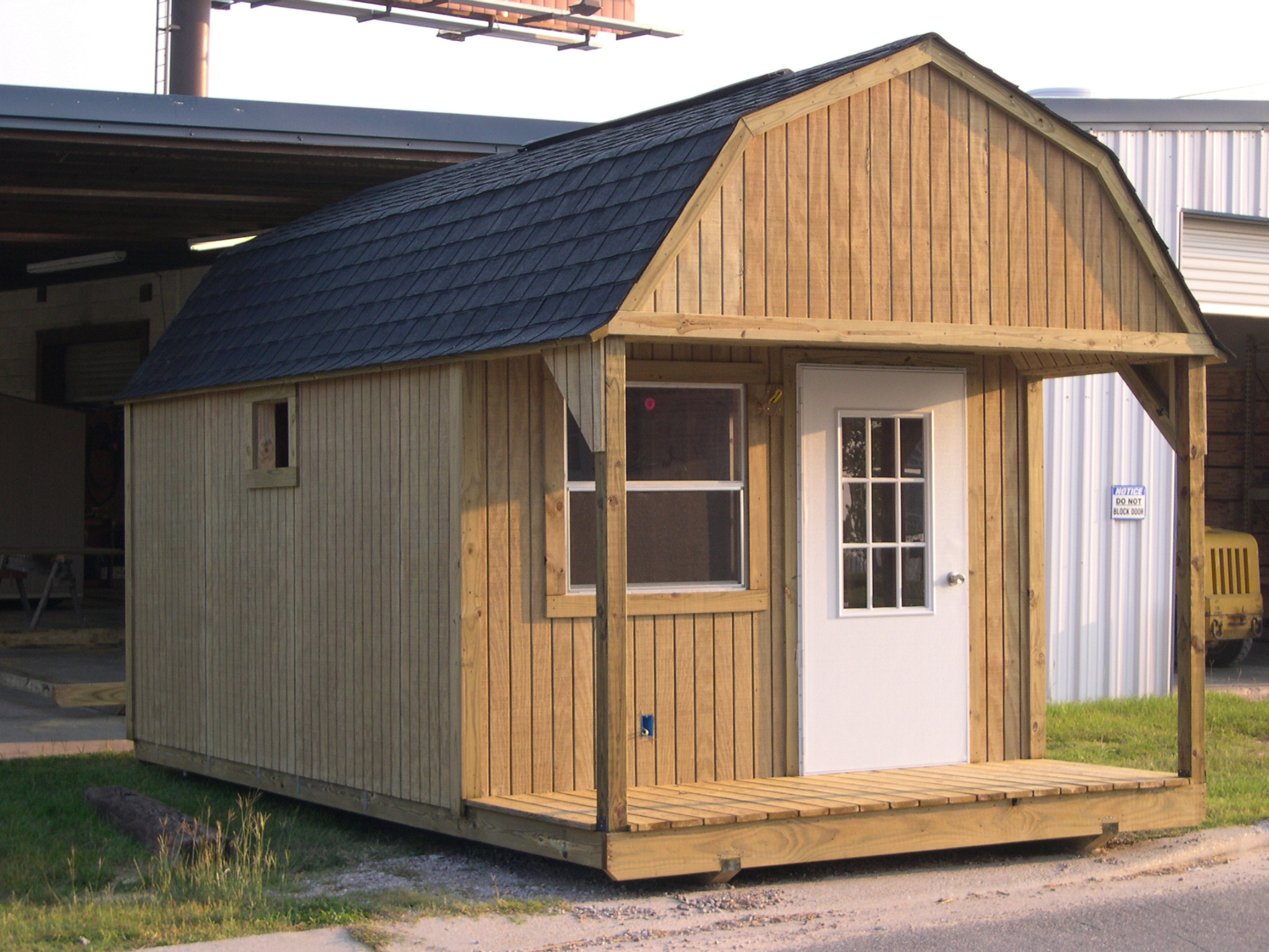 Wood Storage Buildings