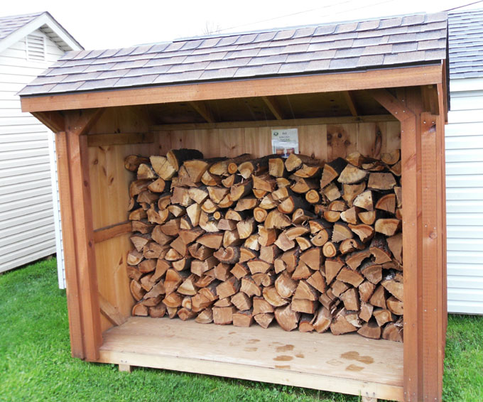 Wood Storage Sheds