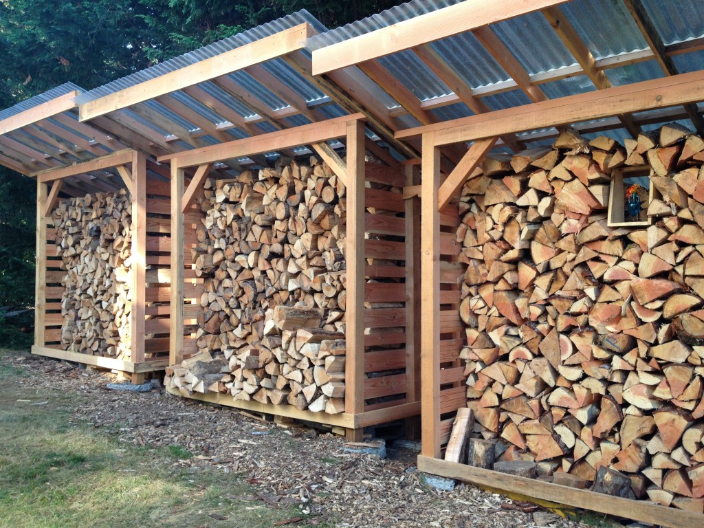 Wood Storage Sheds