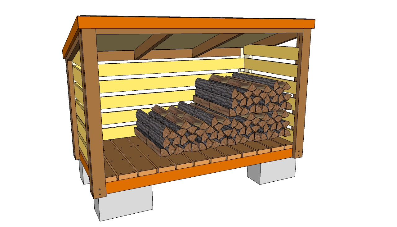 Wood Storage Shed Plans