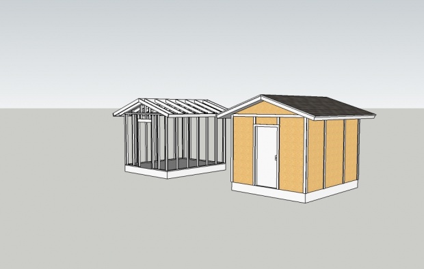 Wooden Shed Plan