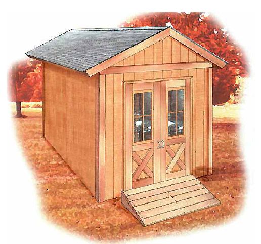 Wooden Shed Plan