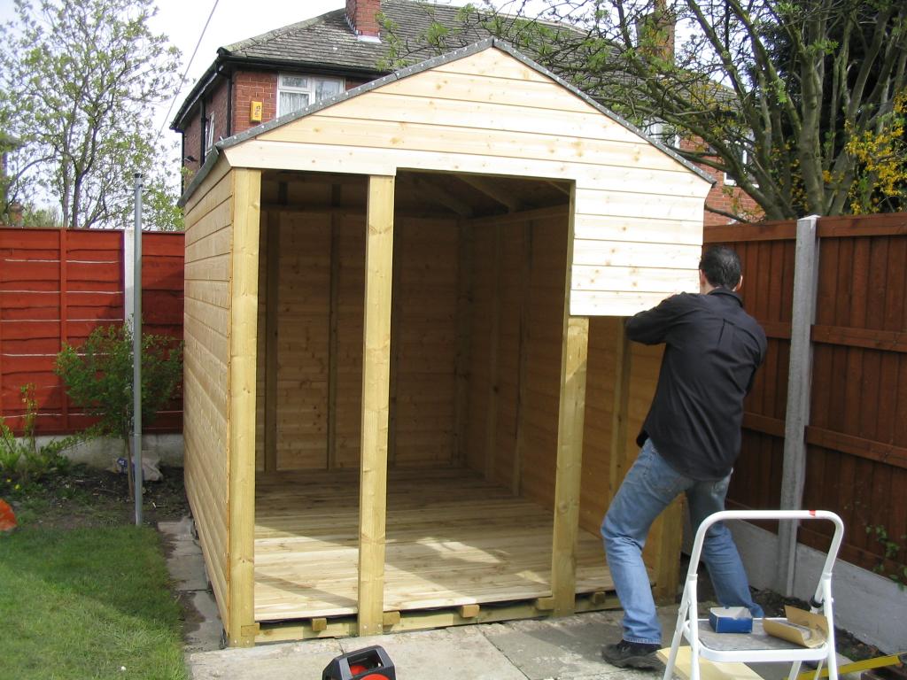 How To Build A Shed On Skids Shed Blueprints