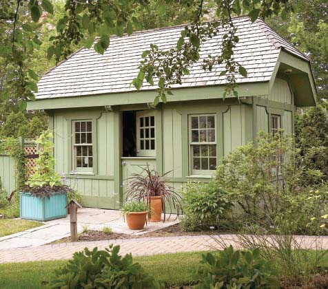 Build Your Own Garden Shed Plans