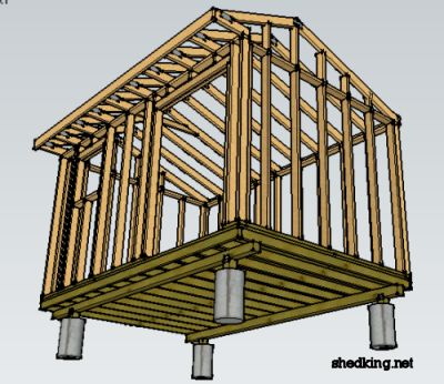 Shed Blueprints: Free Storage Shed Building Plans