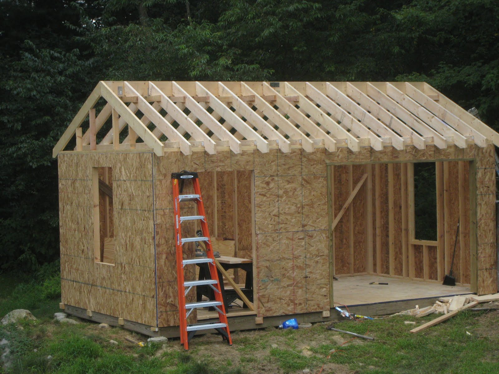 Garden Shed Building Plans